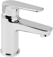 Baterie umywalkowe - Washbasin faucet RUBINETA Gala-19 Star with swivel medium-length spout, chrome color. - miniaturka - grafika 1