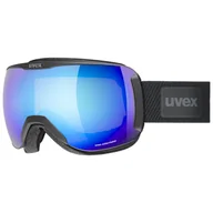Gogle narciarskie - Uvex downhill 2100 CV Planet, gogle narciarskie, czarny - miniaturka - grafika 1