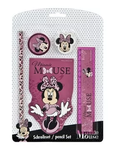 Zestaw przyborów szkolnych MINNIE MOUSE 5szt. - Przybory szkolne - miniaturka - grafika 1