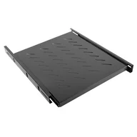 Akcesoria do szaf serwerowych - Lanberg Półka do szaf 19'' 800mm 1U 465x550mm czarna NULAGR000000011 [5054603] - miniaturka - grafika 1