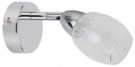 Lampy ścienne - Candellux Lighting RICO 91-67500 chromowany kinkiet nad lustro LED klasyczny z ozdobnym kloszem 91-67500 - miniaturka - grafika 1