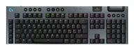 Klawiatury - Logitech G G915 X LIGHTSPEED klawiatura Gaming USB + RF Wireless + Bluetooth QWERTY Włoski Czarny - miniaturka - grafika 1