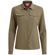 Koszulki sportowe damskie - Koszula Craghoppers NosiLife Pro Long Sleeved Shirt III Rozmiar: L / Kolor: zielony - miniaturka - grafika 1