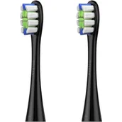 Końcówki do szczoteczek elektrycznych - Oclean Professional Clean Black Firm Końcówki do szczoteczki sonicznej czarne 2 sztuki - miniaturka - grafika 1