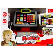 Zabawy w naśladowanie dorosłych - Kasa sklepowa z akcesoriami dla dzieci, zabawa w sklep 3+ Mega Creative Uniwersalny - miniaturka - grafika 1