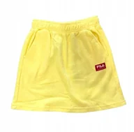 Spodenki męskie - Fila Żółte Krótkie Spodenki Z Kieszeniami I Elastycznym Paskiem 134-140 Kya - miniaturka - grafika 1