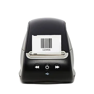 DYMO LabelWriter 550 Drukarka etykiet, drukarka etykiet z bezpośrednim nadrukiem termicznym, automatyczne rozpoznawanie etykiet, drukuje etykiety adresowe, etykiety wysyłkowe, - Etykiety do drukarek - miniaturka - grafika 1