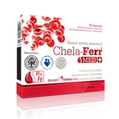 Witaminy i minerały - Olimp Chela Ferr-Med 30Kaps. - miniaturka - grafika 1