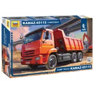 Modele do sklejania - Model plastikowy Kamaz 65115 Wywrotka 1/35 Zvezda - miniaturka - grafika 1