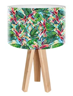 Macodesign Lampa biurkowa Tropikalna moranda mini-foto-421, 60 W - Lampy stojące - miniaturka - grafika 1