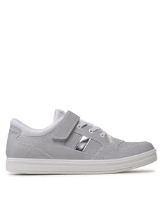 Primigi Sneakersy 3877600 D Srebrny - Buty dla dziewczynek - miniaturka - grafika 1