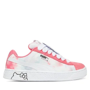 Sneakersy Puma Suede XL HK&FR Jr 403225 01 Różowy - Buty dla dziewczynek - miniaturka - grafika 1
