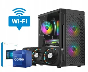KOMPUTER GAMINGOWY DO GIER i5 14400 10rdzeni! 32GB RTX 4060 8GB SSD 1TB W11 3xRGB - Zestawy komputerowe - miniaturka - grafika 1