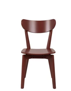 Krzesło do jadalni Roxby, krzesło retro, krzesło kuchenne, czerwone krzesło - Krzesła - miniaturka - grafika 1