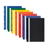 Teczki i skoroszyty - Skoroszyt A4 PVC z europerforacją granat (10szt) - Panta Plast - miniaturka - grafika 1