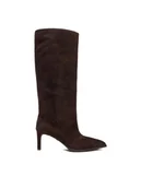 Kozaki damskie - GINO ROSSI Kozaki EO-SLT2301-1601-2 Brązowy - miniaturka - grafika 1