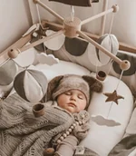 Karuzele dla niemowląt - Cyrk – karuzela do łóżeczka z obrotową pozytywką - miniaturka - grafika 1