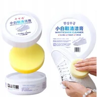 Środki do obuwia i ubrań - PASTA DO CZYSZCZENIA BIAŁYCH BUTÓW Z GĄBKĄ WYBIELACZ DO OBUWIA BIAŁY 260G - miniaturka - grafika 1