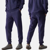 Dresy męskie - SPODNIE DRESOWE MĘSKIE 4F XXL JOGGERY DRESY SPORTOWE TTROM0942 AW24 - miniaturka - grafika 1