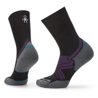 Skarpetki męskie - Damskie skarpety Smartwool W Run Cold Weather Targeted Cushion Crew Rozmiar: M / Kolor: czarny/szary - miniaturka - grafika 1