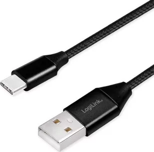 LogiLink USB-C 1.0m czarny CU0140 - Kable USB - miniaturka - grafika 2