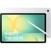 Tablety - SAMSUNG Galaxy Tab S10 FE 10.9" 5G Wifi 12/256GB Srebrny SM-X526BZSPEUE - miniaturka - grafika 1