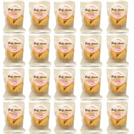 Desery dla dzieci - D&D Fun Cookies / Zestaw Ciasteczek Z Wróżbą Z Naklejką Okrągłą "Baby Shower Pink" 20 Sztuk - miniaturka - grafika 1
