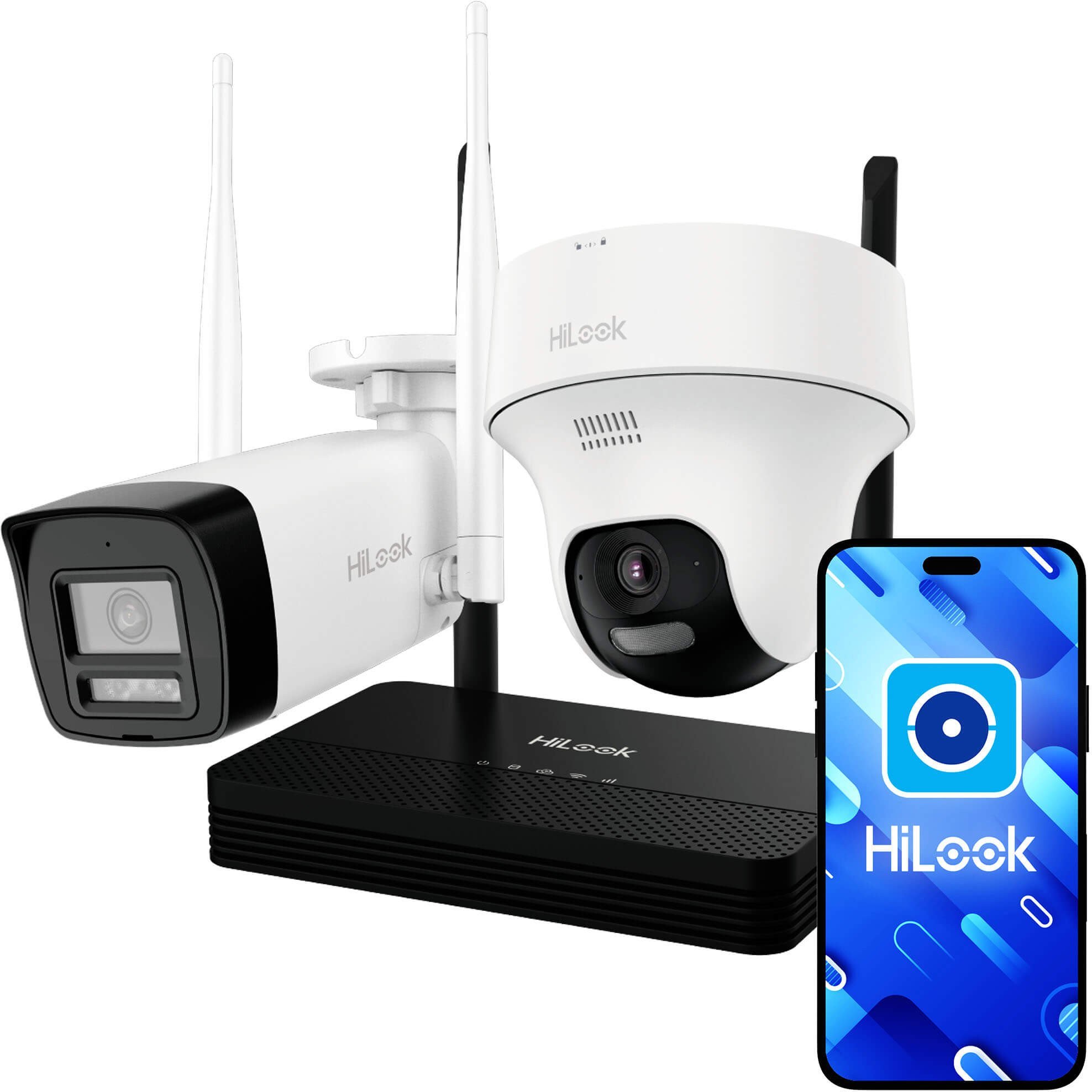 HiLook Zestaw do monitoringu Wi-Fi by Hikvision EasyLink WIFIKIT-BT4-4CH