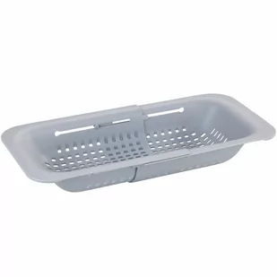 Wenko Ociekacz teleskopowy do zlewu 36 - 50 cm, szary - Suszarki do naczyń - miniaturka - grafika 1
