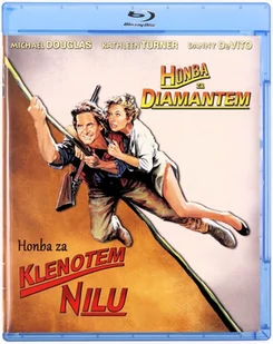Miłość, szmaragd i krokodyl / Klejnot Nilu - Filmy przygodowe Blu-Ray - miniaturka - grafika 1