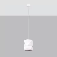 Lampy sufitowe - Gobi lampa wisząca 1xE27 biała SL.1250 - miniaturka - grafika 1