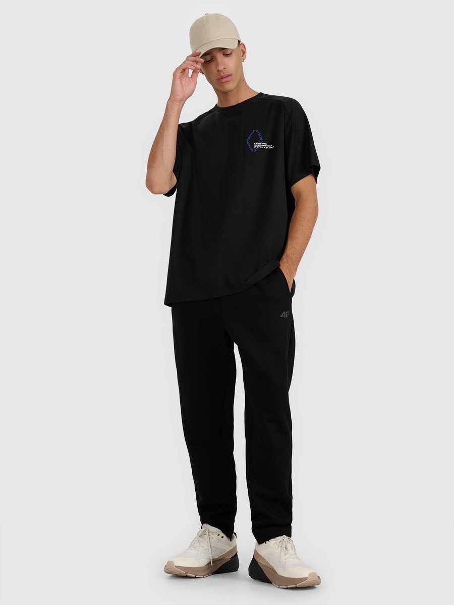 T-SHIRT MĘSKI 4F KOSZULKA BAWEŁNIANA L TTSHM2401 AW25