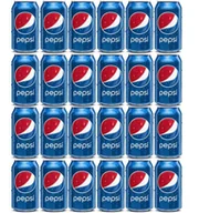 Napoje gazowane - Pepsi napój gazowany 330 ml (x24) - miniaturka - grafika 1