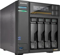 Serwery plików NAS i macierze dyskowe - Serwer plików Asustor LOCKERSTOR 4 Gen3 AS6804T 4-bay, AMD Ryzen V3C14 Cztery rdzenie 2.3GHz, 16G ECC DDR5, 4x M.2 PCIe NVMe, 2x 10 GbE, 2x 5 GbE, - miniaturka - grafika 1