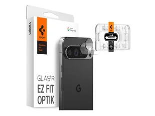 Nakładka na obiektyw SPIGEN Optik.Tr Ez Fit do Google Pixel 9 XL (2 szt.) - Szkła hartowane na telefon - miniaturka - grafika 2