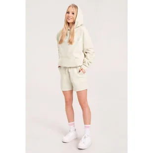 Spodenki fitness damskie Gym Glamour dresowe off - Spodnie sportowe damskie - miniaturka - grafika 1