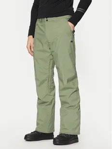Quiksilver Spodnie narciarskie Estate EQYTP03146 Zielony Modern Fit - Spodnie narciarskie - miniaturka - grafika 1