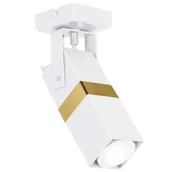 Lampy ścienne - Milagro Kinkiet VIDAR WHITE/GOLD1xGU10 MLP6273 - miniaturka - grafika 1
