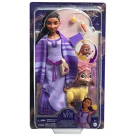 Lalki dla dziewczynek - Disney Życzenie Asha z Rosas HPX25 Mattel - miniaturka - grafika 1