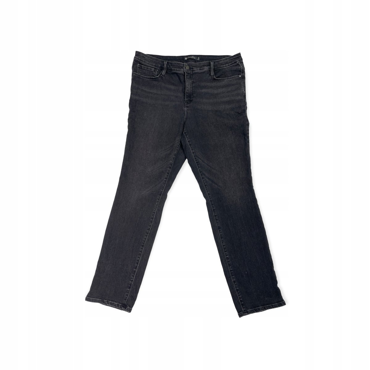 czarne spodnie jeansowe damskie ATHLETA 16