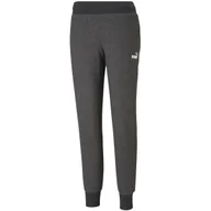 Spodnie damskie - Spodnie damskie Puma ESS Sweatpants FL c.szare 586839 07-L - miniaturka - grafika 1