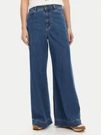 Spodnie damskie - Weekend Max Mara Jeansy Vega 2525186061 Granatowy Wide Leg - miniaturka - grafika 1