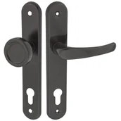 Klamki - Gałko-klamka GAMAR czarna 90 WKL - miniaturka - grafika 1