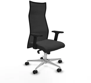 Fotel biurowy, krzesło biurowe Krzesło Biurowe Piqueras y Crespo B2D086N Ciemny szary - Fotele i krzesła biurowe - miniaturka - grafika 1