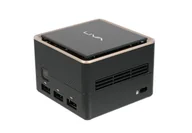 Mini PC - ECS LIVA Q3 Plus Mini PC AMD Ryzen Embedded V1000 V1605B 8 GB DDR4-SDRAM 128 GB eMMC Windows 10 Pro Czarny - miniaturka - grafika 1