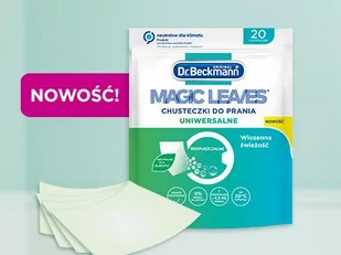 Dr.Beckmann Chusteczki Do Prania Magic Leaves 20szt Wiosenna Świeżość... - Środki do prania - miniaturka - grafika 5