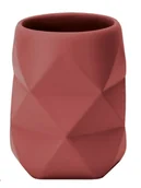 Kubki na szczoteczki do zębów - Kleine Wolke Crackle Kubek łazienkowy Czerwony - miniaturka - grafika 1