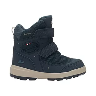 Viking Unisex Baby Toasty High GTX ciepłe buty do chodzenia, Denim, 20 EU Weit - Buty dla dziewczynek - miniaturka - grafika 1