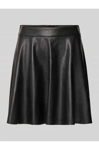 Spódnica mini o rozkloszowanym kroju z imitacji skóry model LUNA - Only - Spódnice Spódnica mini o rozkloszowanym kroju z imitacji skóry model LUNA - Only - Spódnice - miniaturka - grafika 1