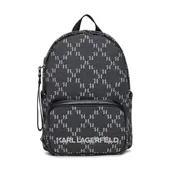 Plecaki - Plecak KARL LAGERFELD 236W3026 Grey A250 - miniaturka - grafika 1
